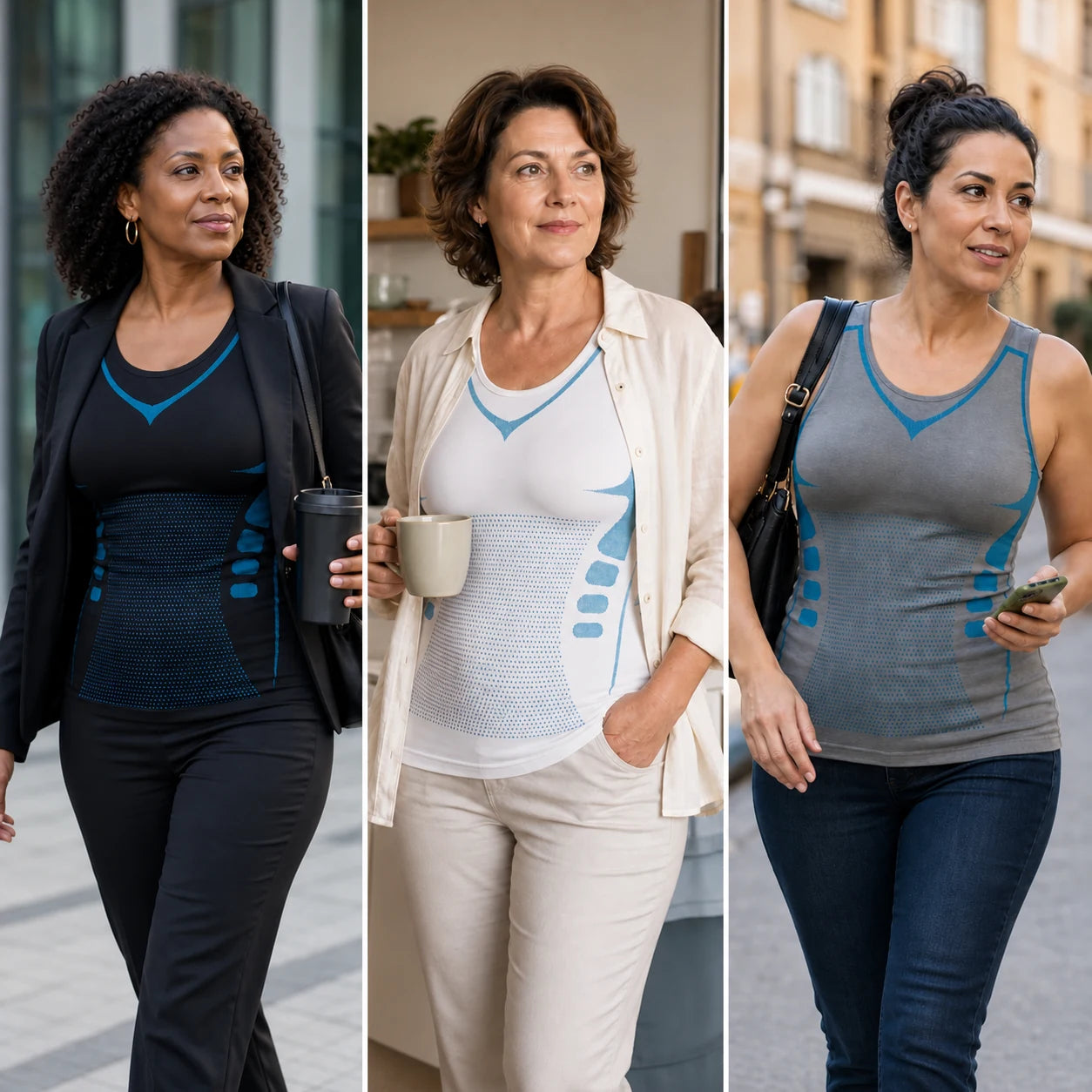 SculptFit Femme porté au quotidien