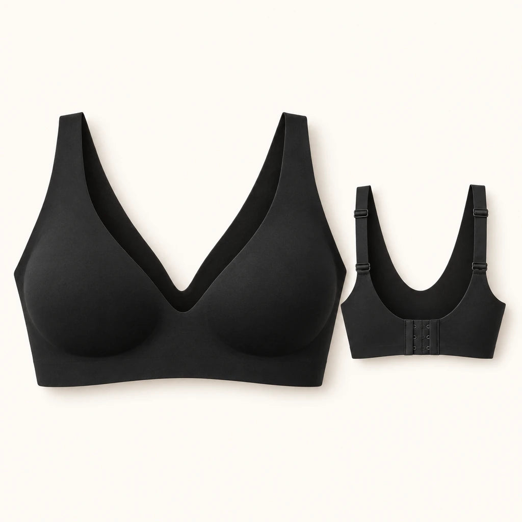 DouceFit noir vu de face et de dos