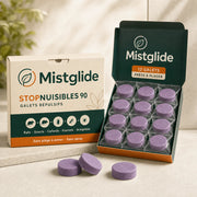 Mistglide StopNuisibles 90, boîte de 12 galets répulsifs prêts à placer