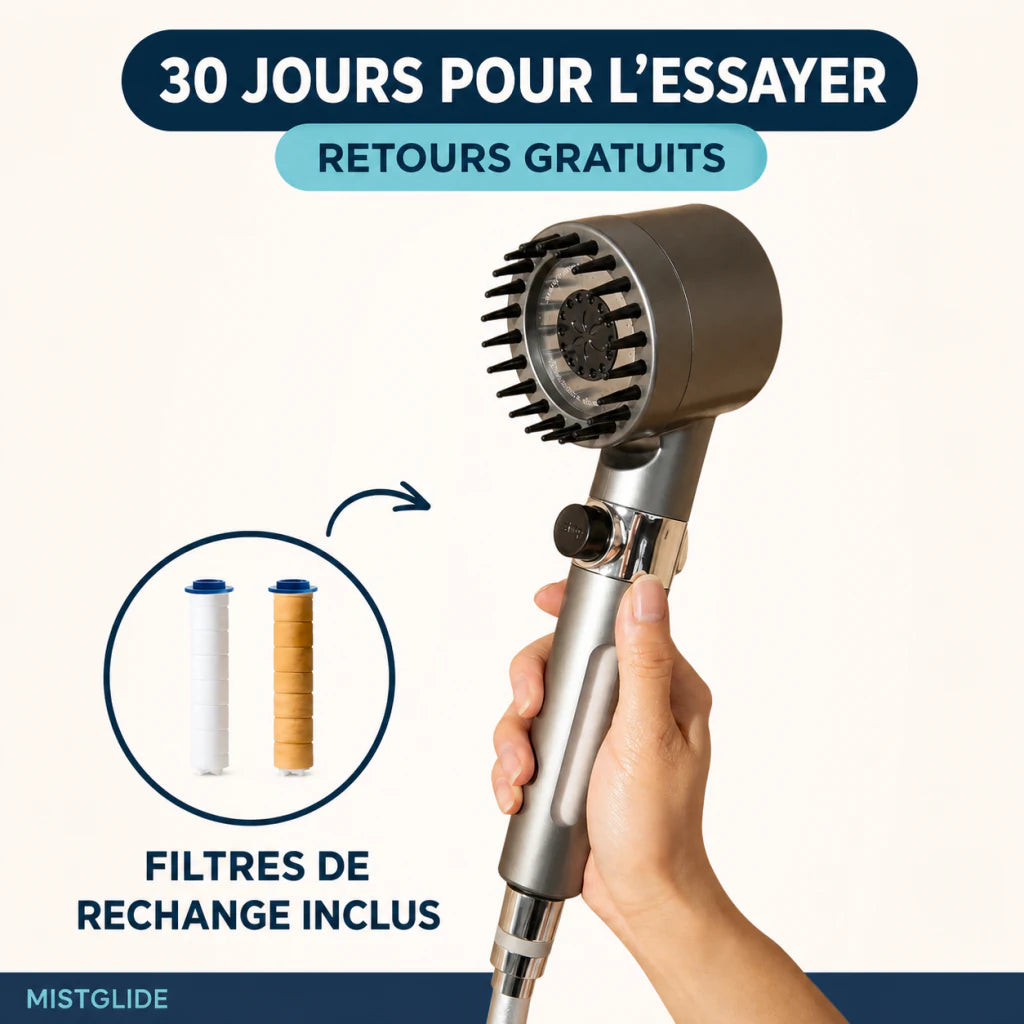 Mistglide AquaPure avec ses filtres de rechange inclus