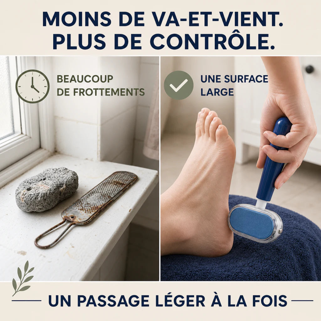 Comparaison entre pierre ponce et large surface du Mistglide One-Pass