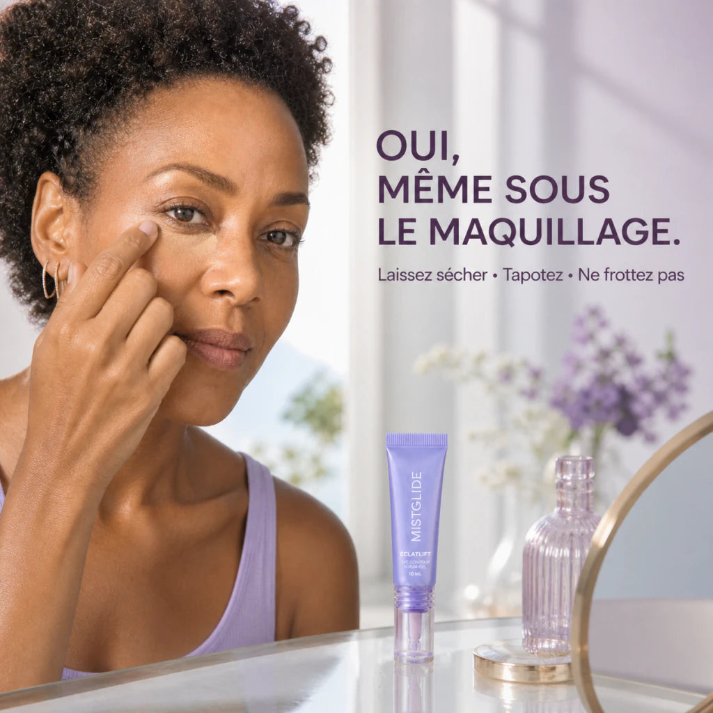 Routine maquillage légère après ÉclatLift