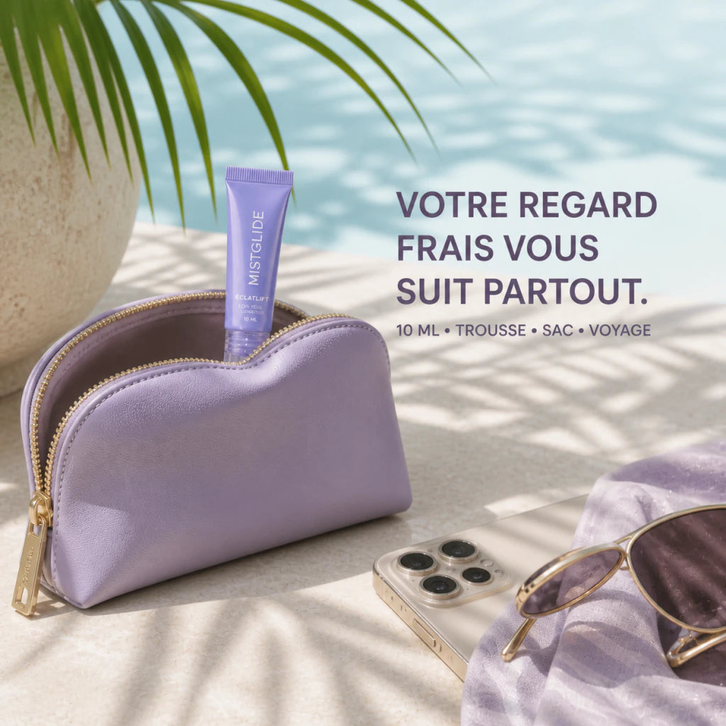 Tube ÉclatLift 10 ml dans une trousse nomade