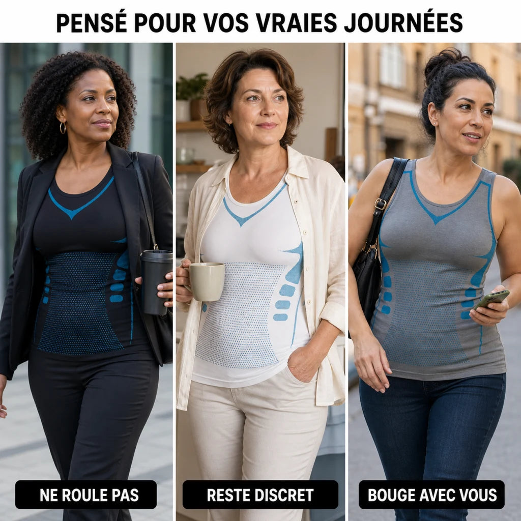 Trois femmes portant SculptFit Femme au quotidien