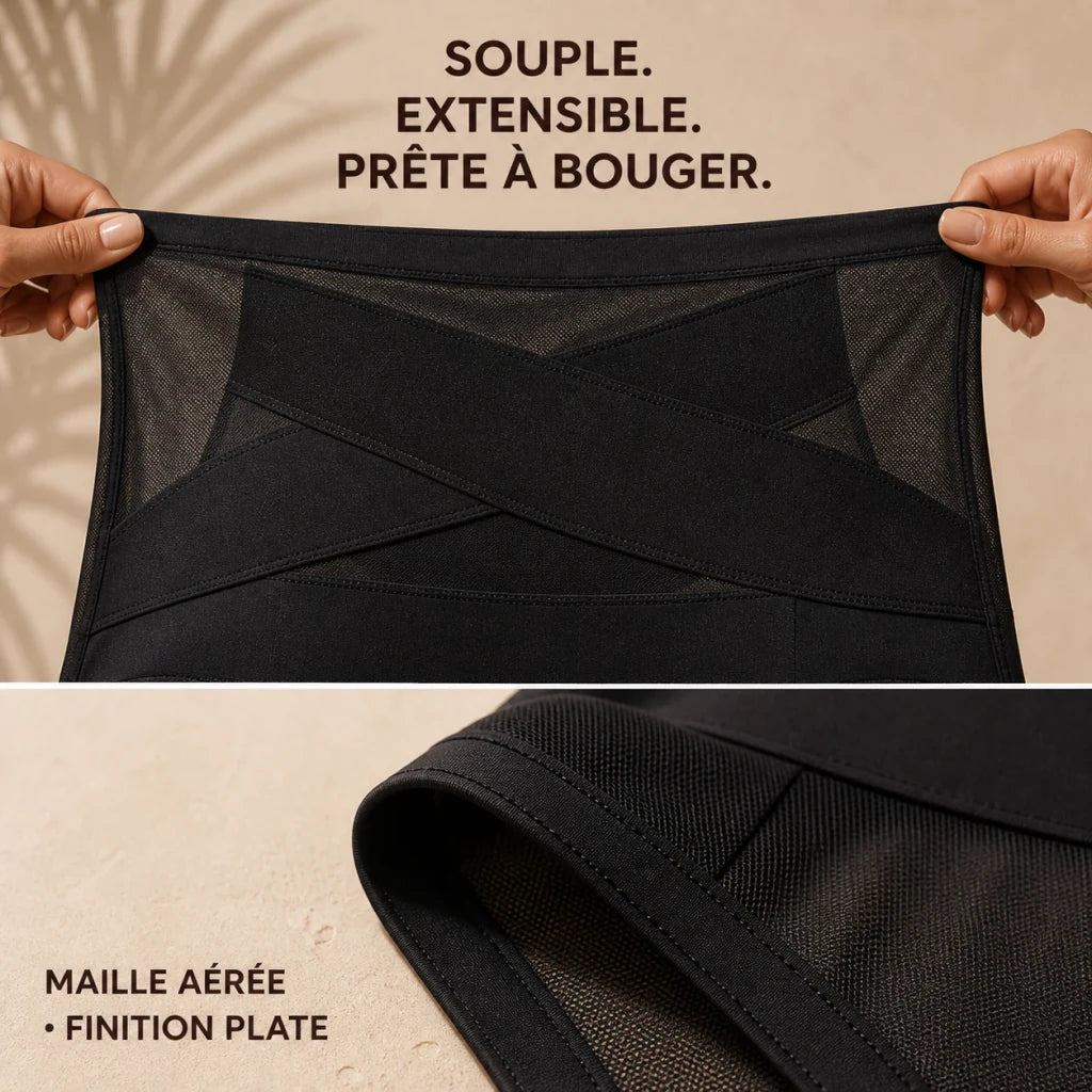 Maille extensible et finitions plates de SilhouetteX Mistglide