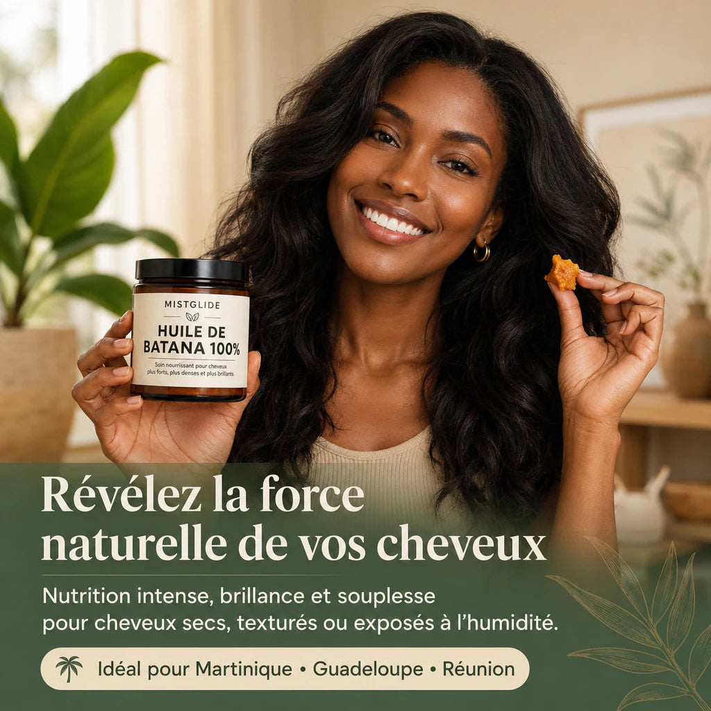 Huile de Batana 100 % pure | Bordures, casse et cuir chevelu