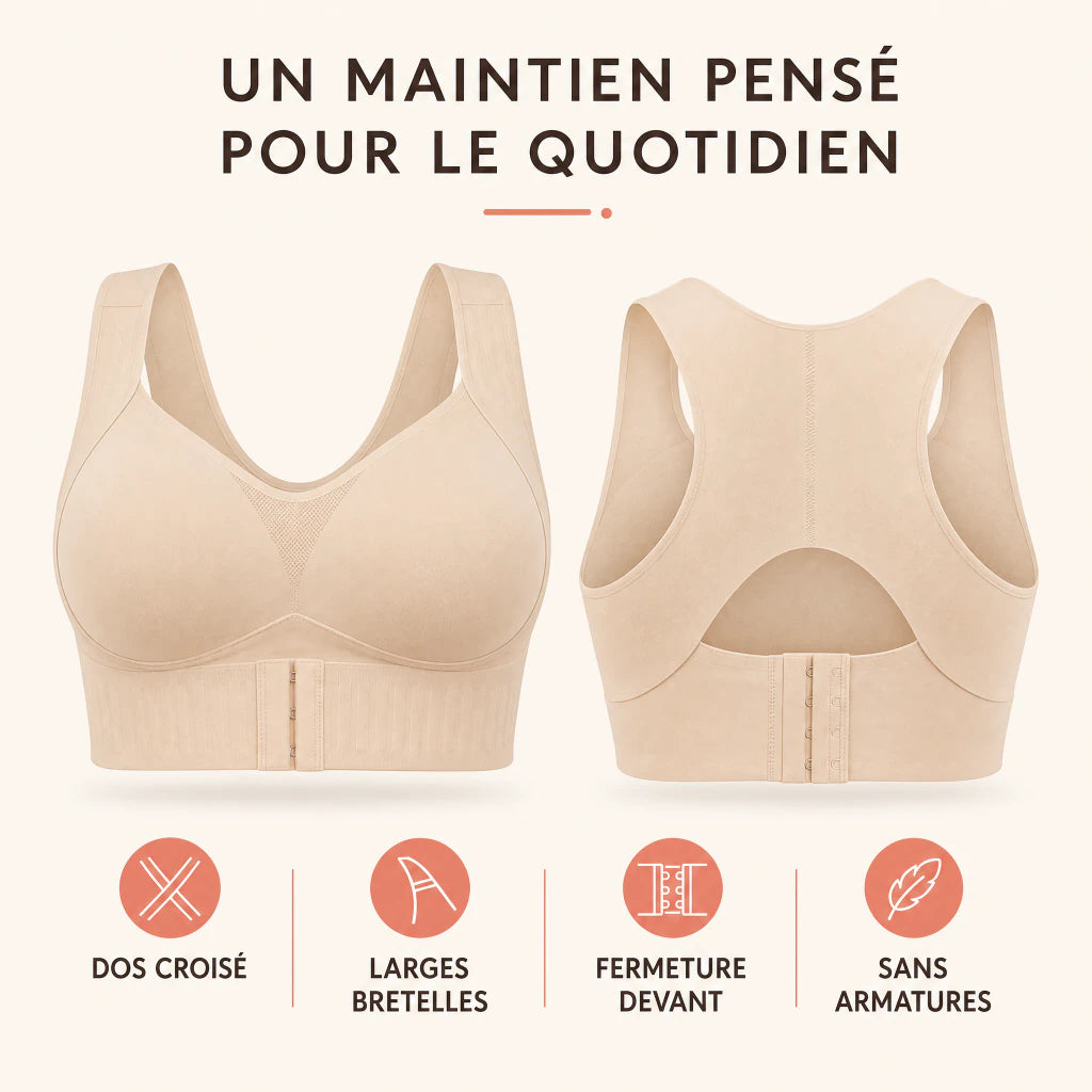 Mécanisme AlignBra avec réglages devant et derrière