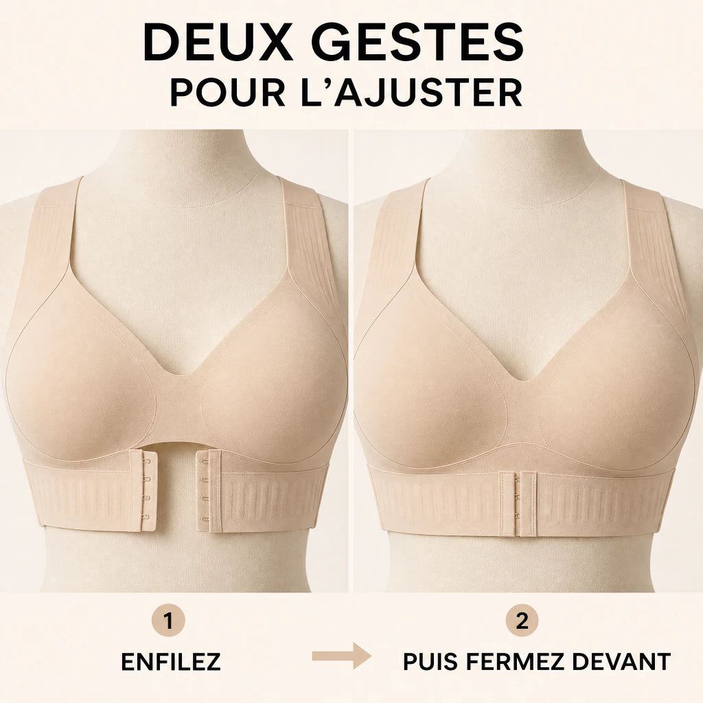 Ajustement devant du soutien-gorge AlignBra