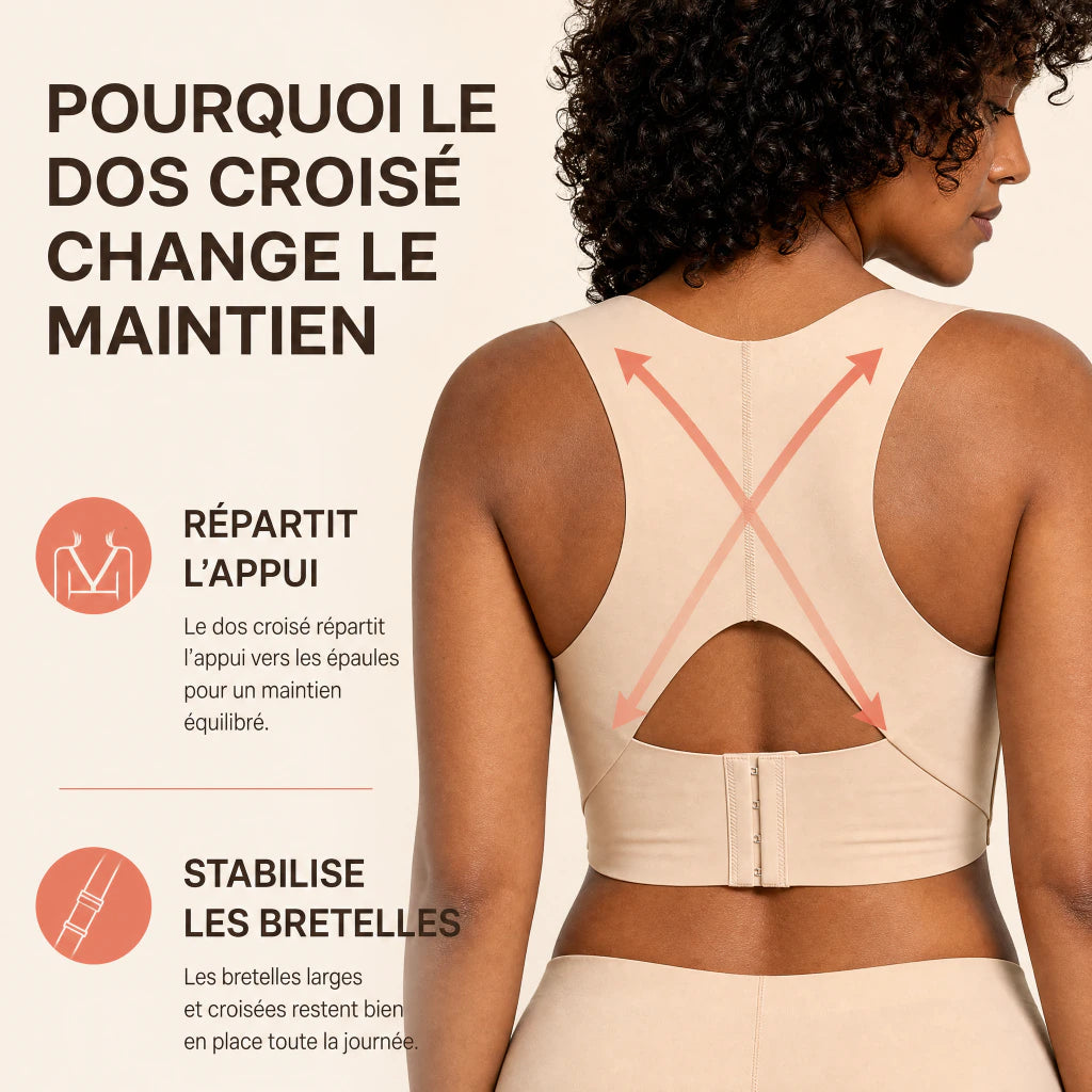 Dos croisé AlignBra avec attache réglable