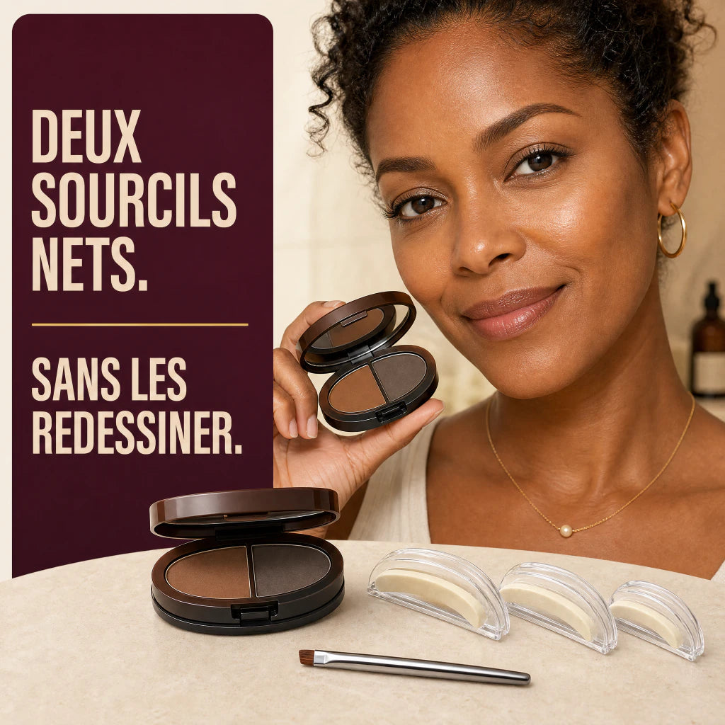 Mistglide BrowMatch Duo pour deux sourcils nets et symétriques