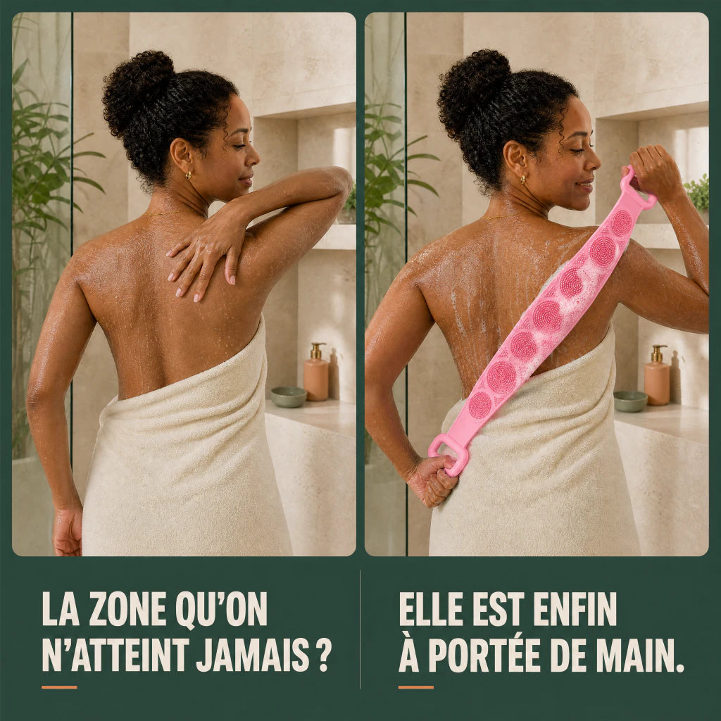 FlexiDos atteint la zone difficile entre les omoplates