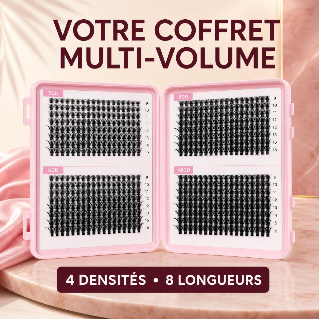 Contenu exact du coffret multi-volume Lash Atelier