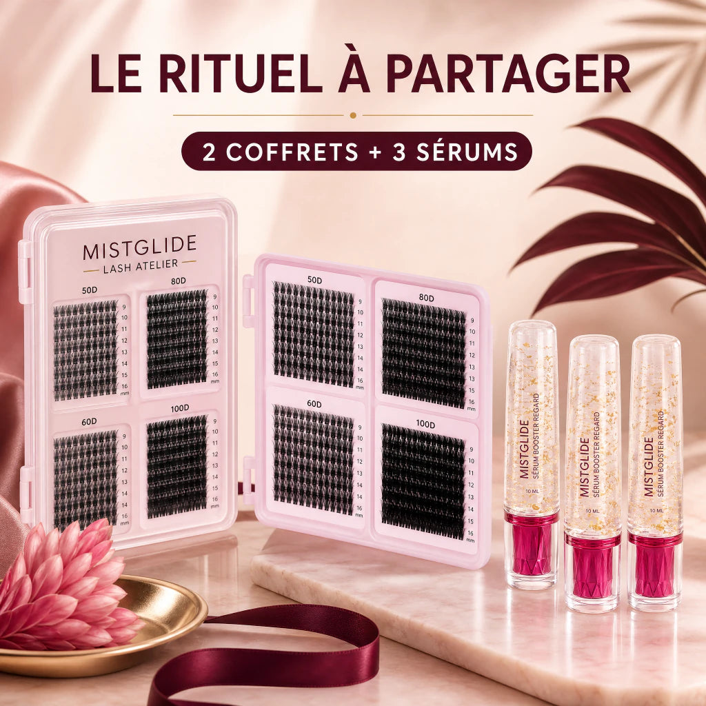 Pack deux coffrets Lash Atelier et trois Sérums Booster Regard