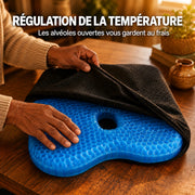 Housse respirante et régulation de température MediGel