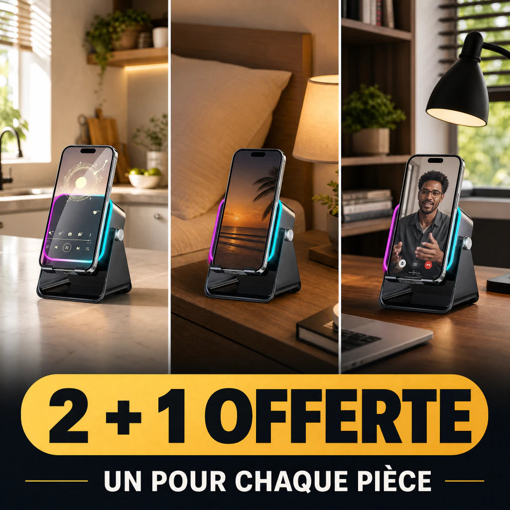 Offre deux PulseDock achetées et une offerte pour trois pièces