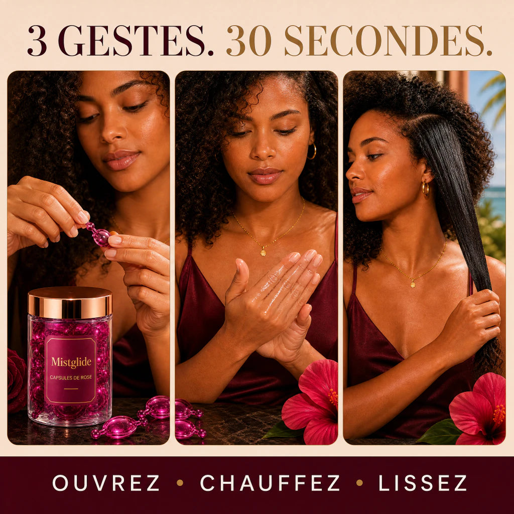 Utilisation des capsules de sérum Mistglide en trois gestes