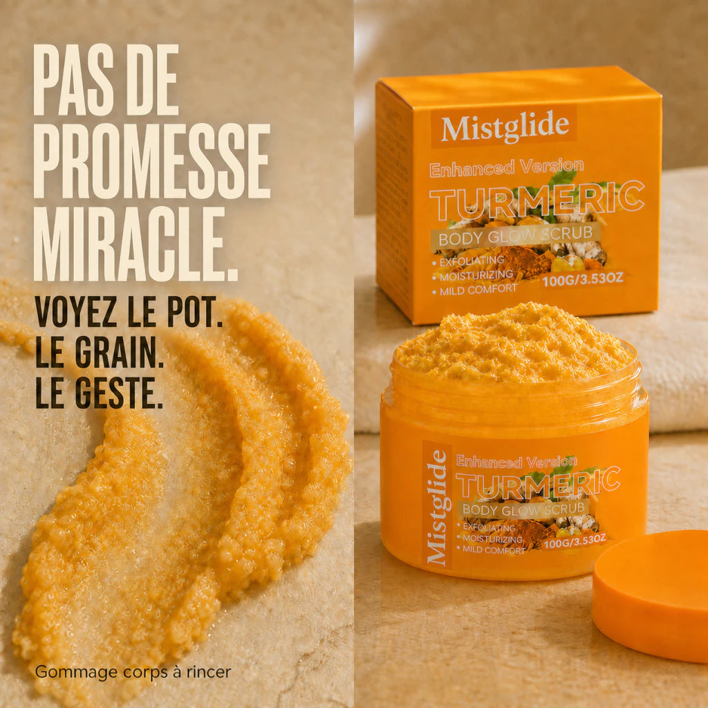 Présentation factuelle du gommage corporel à grains de 100 g