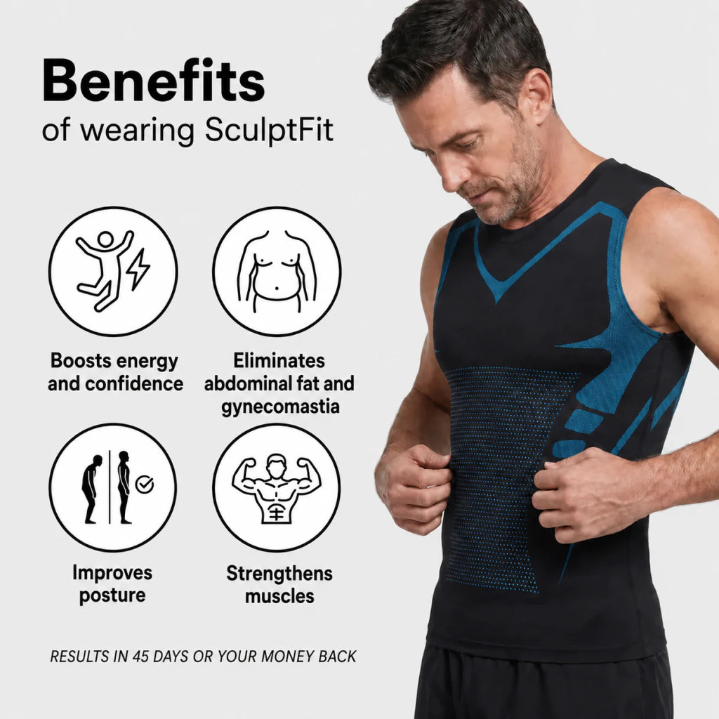 Benefits of wearing the Mistglide SculptFit compression tank top