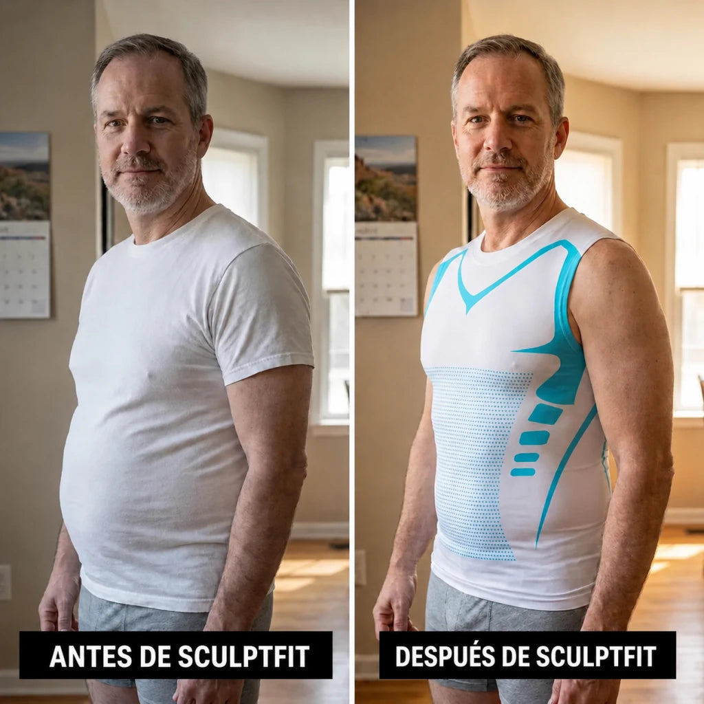 Cliente antes y después de llevar Mistglide SculptFit
