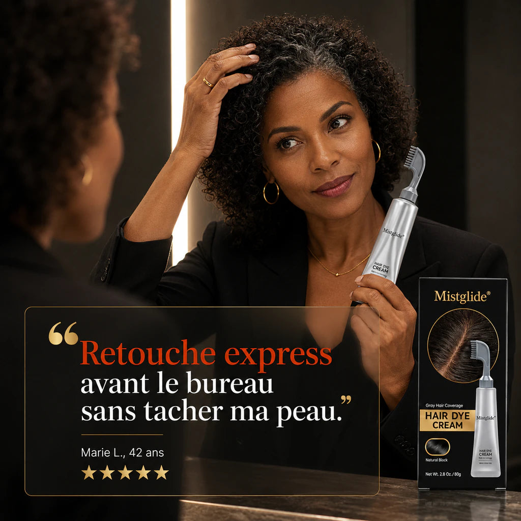 Mistglide ColorComb | Crème colorante avec peigne applicateur