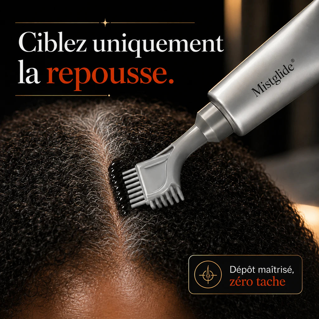 Mistglide ColorComb | Crème colorante avec peigne applicateur