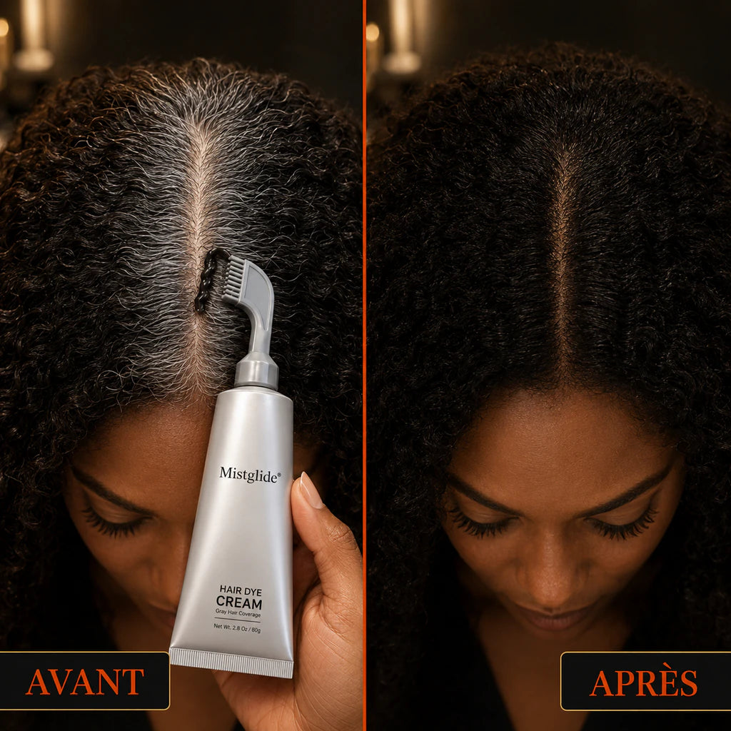 Mistglide ColorComb | Crème colorante avec peigne applicateur