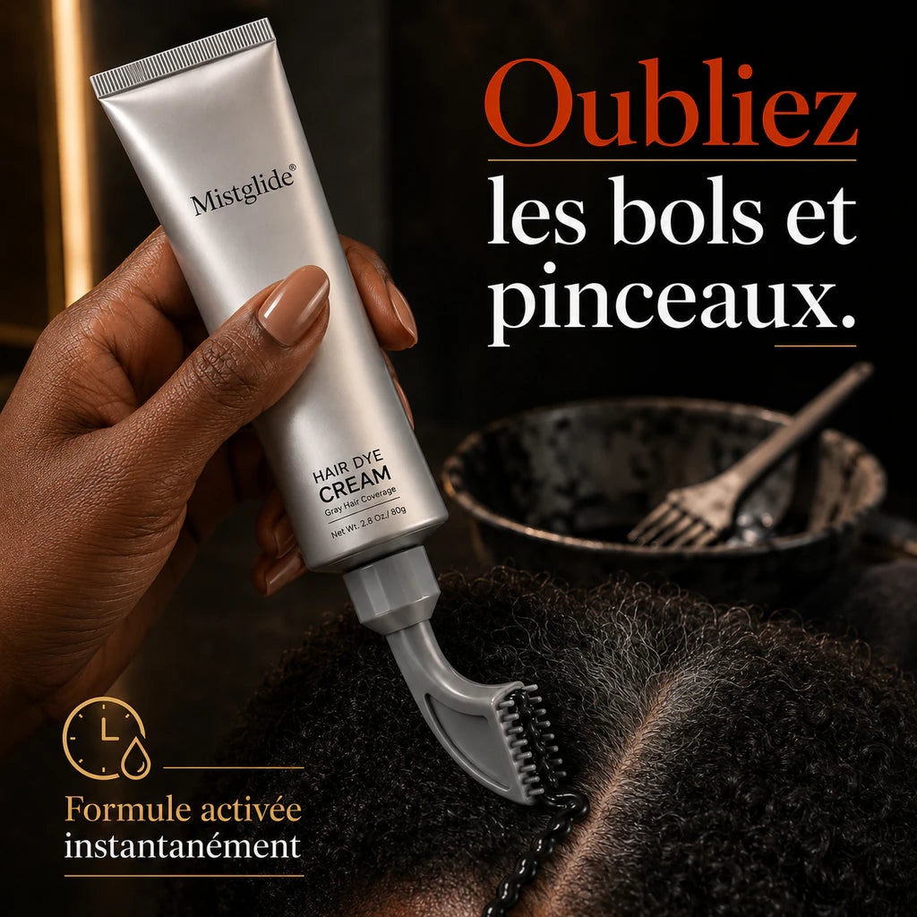 Mistglide ColorComb | Crème colorante avec peigne applicateur