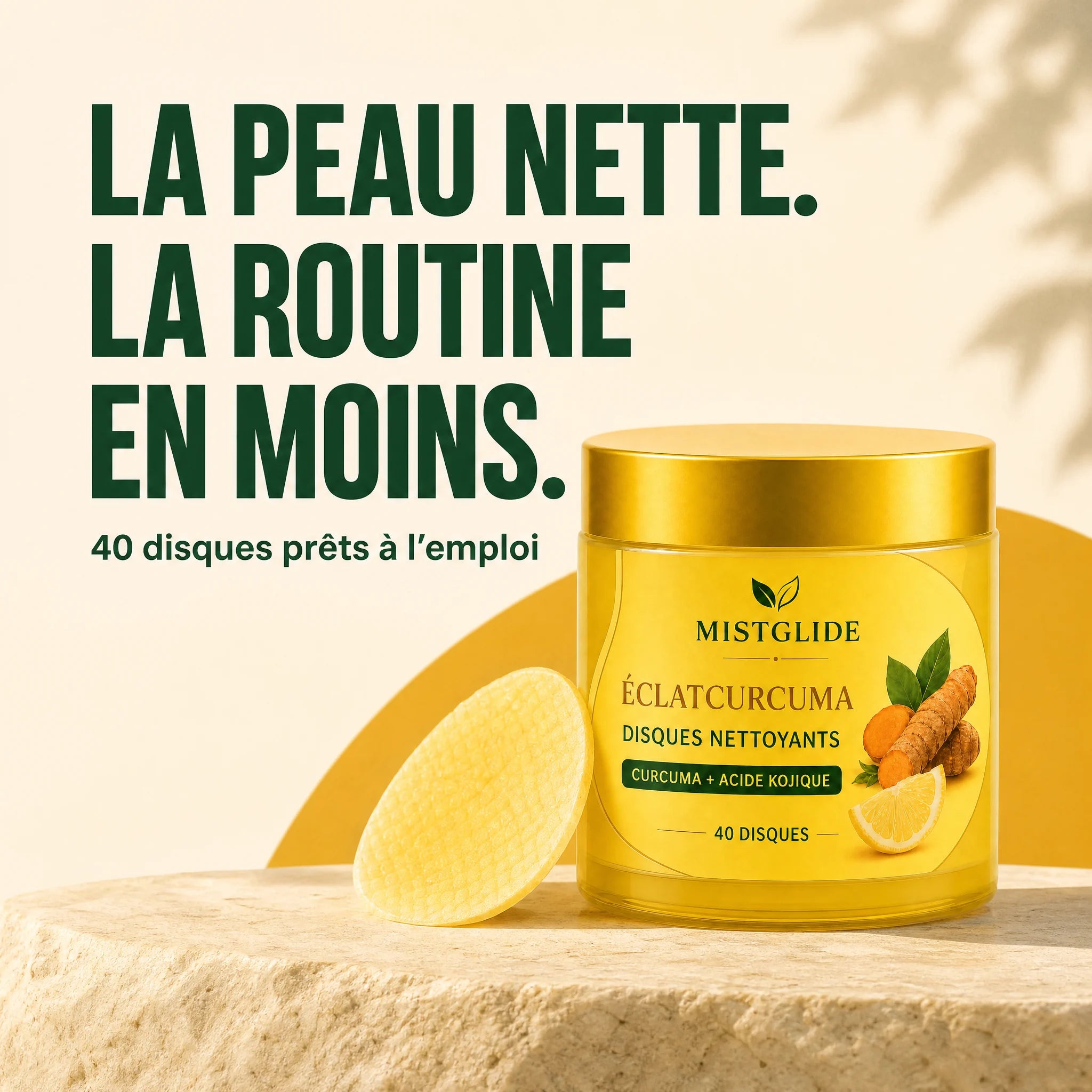 Galerie produit Mistglide ÉclatCurcuma — visuel 1