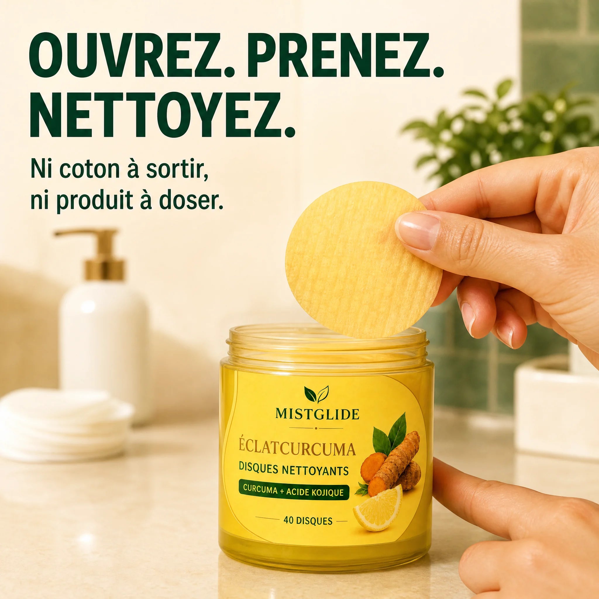 Galerie produit Mistglide ÉclatCurcuma — visuel 2