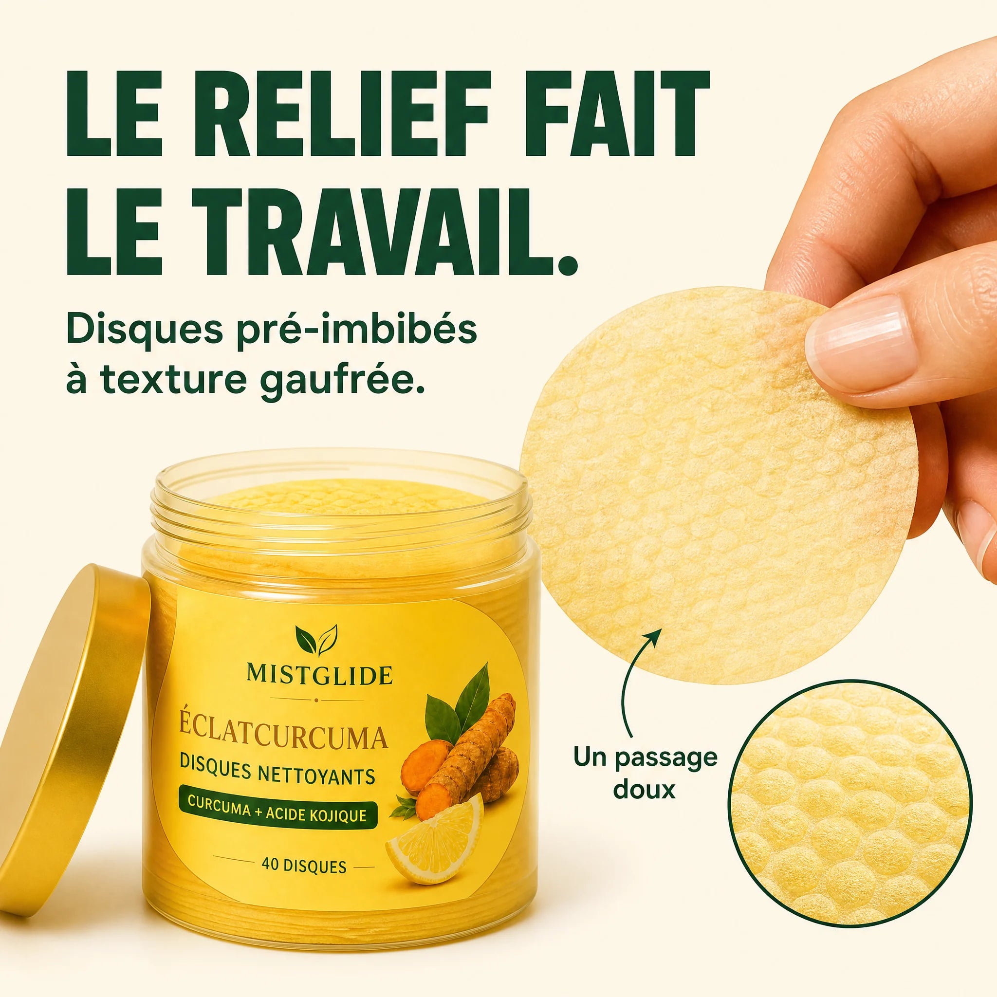 Galerie produit Mistglide ÉclatCurcuma — visuel 3