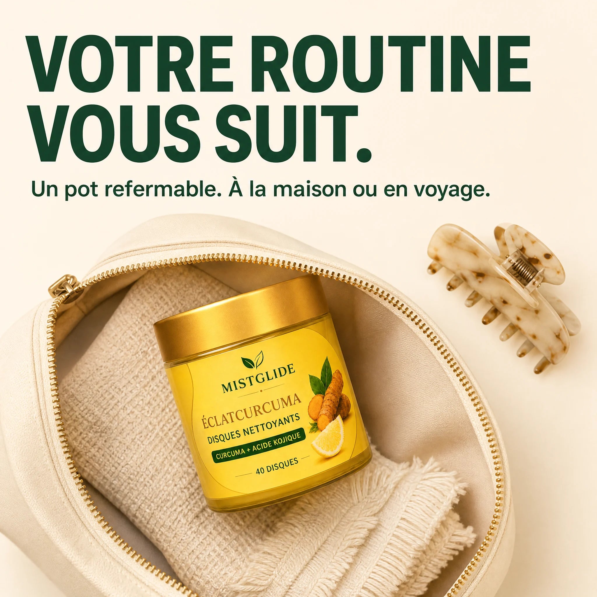 Galerie produit Mistglide ÉclatCurcuma — visuel 5